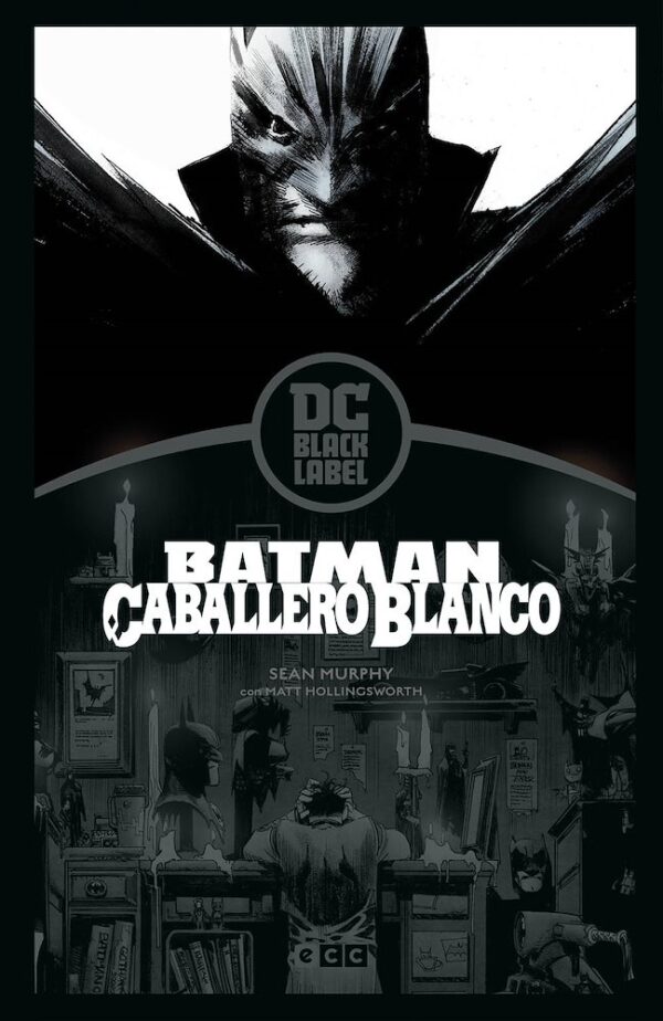 BATMAN CABALLERO BLANCO BIBLIOTECA DC BLACK LABEL - ECC