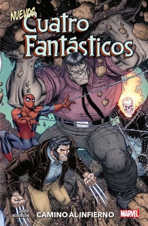 los-nuevos-cuatro-fantasticos-camino-al-infierno-panini