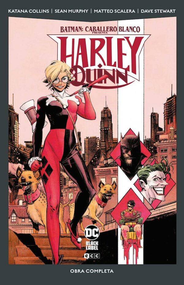 BATMAN CABALLERO BLANCO PRESENTA HARLEY QUINN DC POCKET - ECC