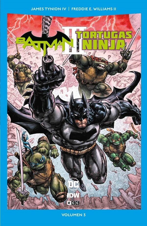 DC POCKET BATMAN Y LAS TORTUGAS NINJA VOLUMEN 3 DE 3 - ECC