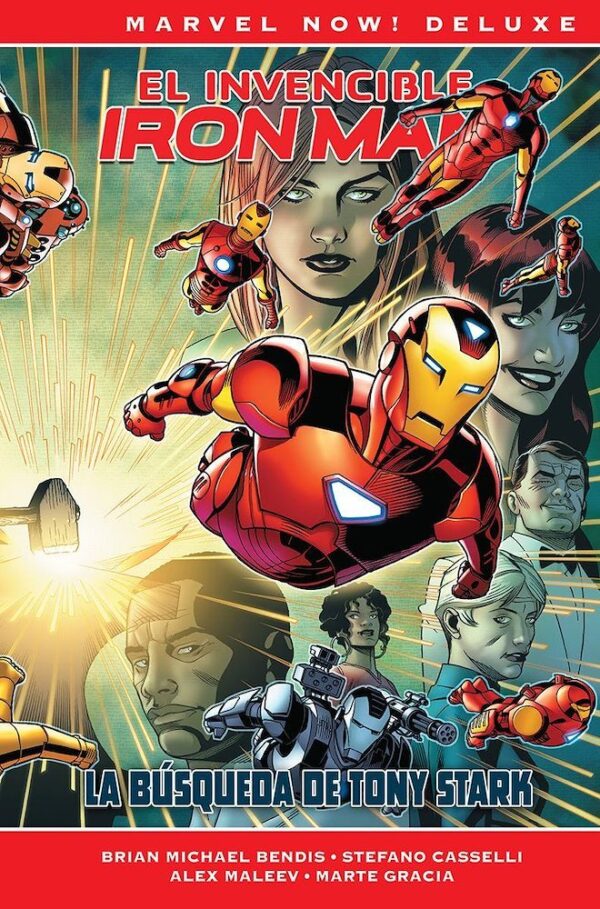 MARVEL NOW DELUXE EL INVENCIBLE IRON MAN 05 LA BÚSQUEDA DE TONY STARK - PANINI