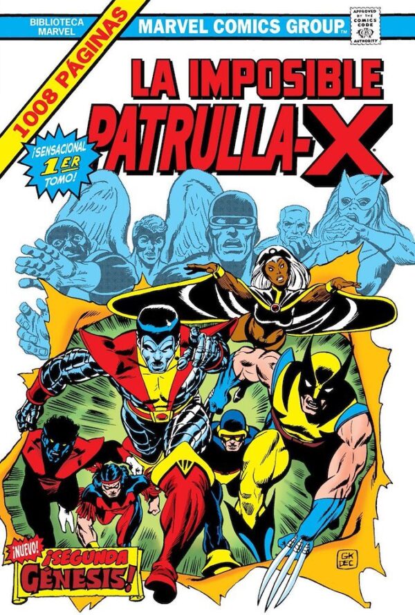 MARVEL OMNIBUS LA IMPOSIBLE PATRULLA X 1 SEGUNDA GÉNESIS - PANINI