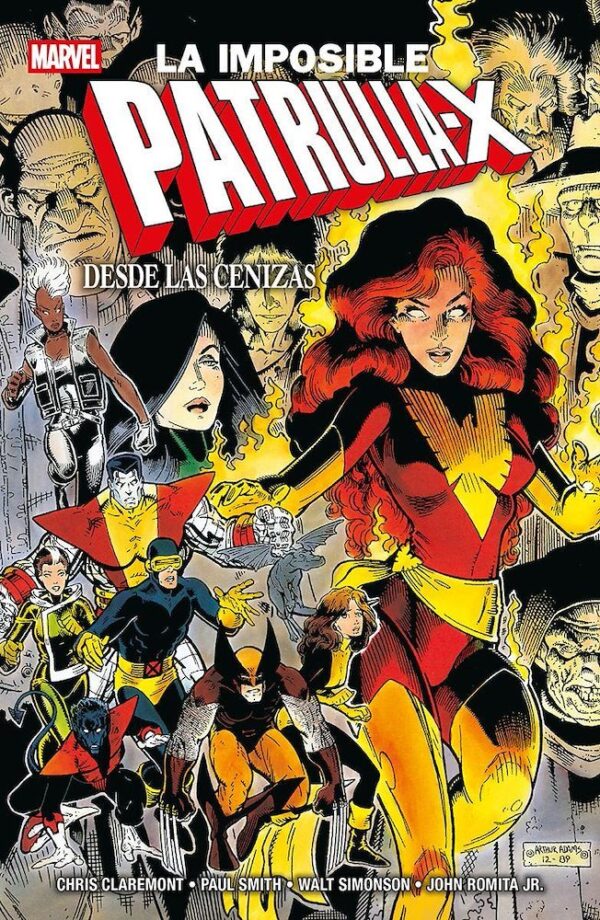 MARVEL ESSENTIALS LA IMPOSIBLE PATRULLA X DESDE LAS CENIZAS - PANINI