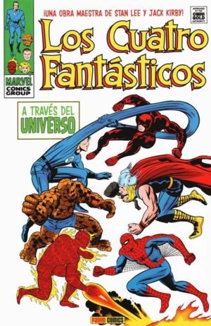 MARVEL GOLD LOS CUATRO FANTÁSTICOS 4 PANINI