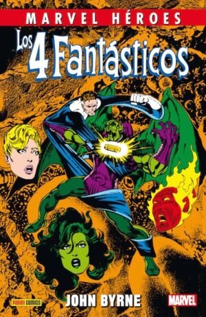 MARVEL HÉROES LOS 4 FANTÁSTICOS DE JOHN BYRNE 4 PANINI